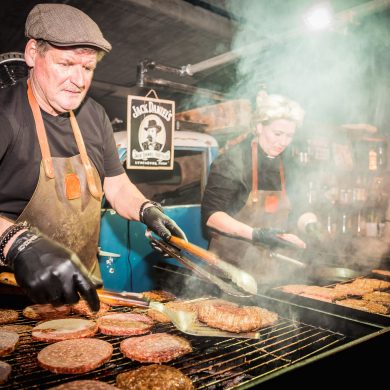 hamburgers bakken vrijdag